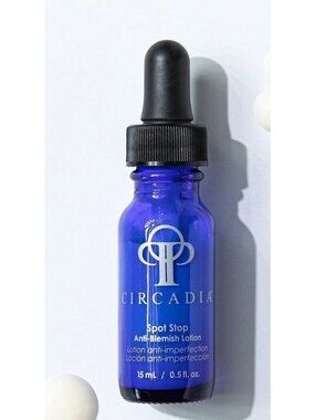 Skincare Circadia Spot Stop 0.5 oz Anti-Blemish Lotion  contains plant extracts